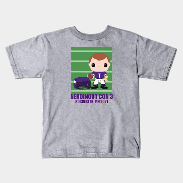 Con Exclusive Football Freddy Kids T-Shirt by NerdinOut Con 